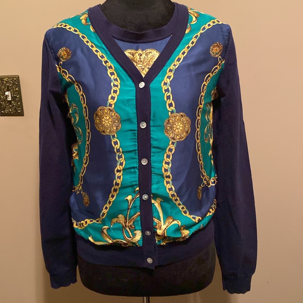 Two-Piece Cardigan and Tank Set